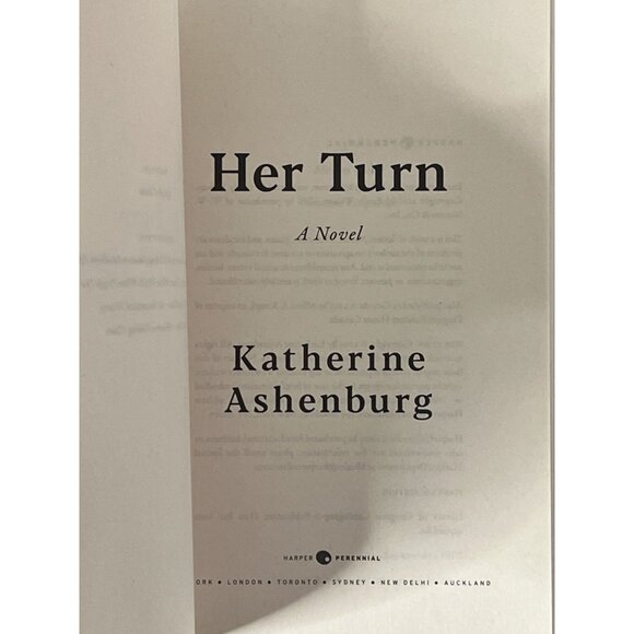 Her Turn | Katherine Ashenburg Book | Family Life Women’s Fiction - Picture 5 of 6
